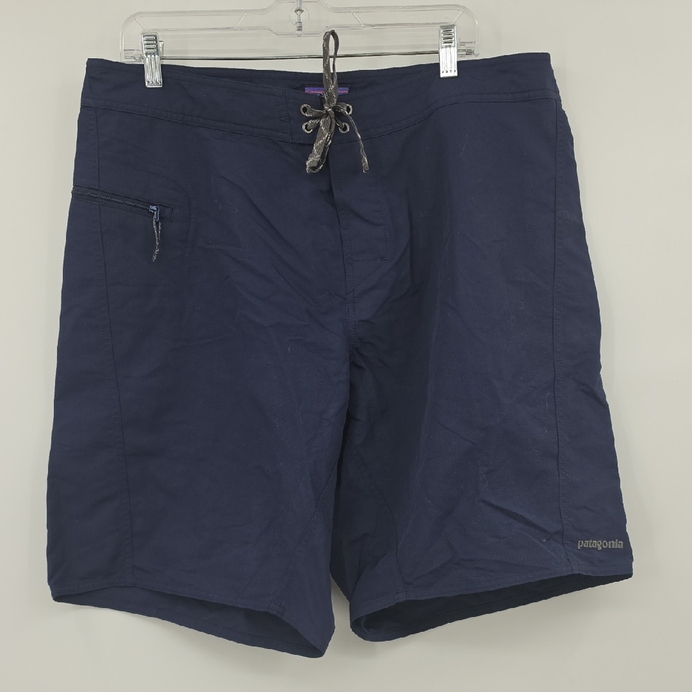 Patagonia Navy Blue Men's Swim Board Shorts Size 38